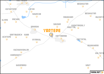 map of Yar-Tepe