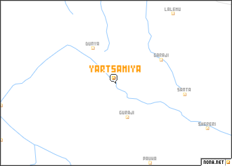 map of Yartsamiya