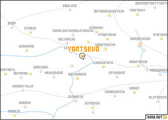 map of Yartsevo