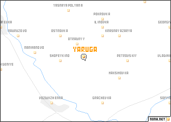 map of Yaruga