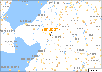 map of Yāru Goth