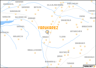 map of Yāru Kārez