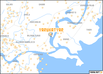 map of Yāru Kātyār