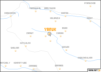 map of Yaruk