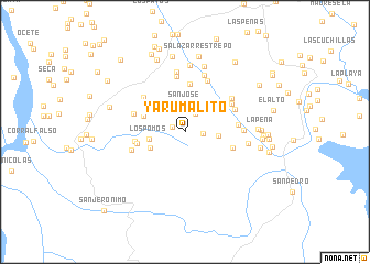 map of Yarumalito