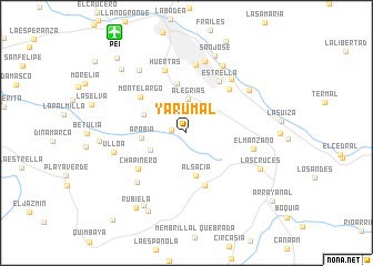 map of Yarumal