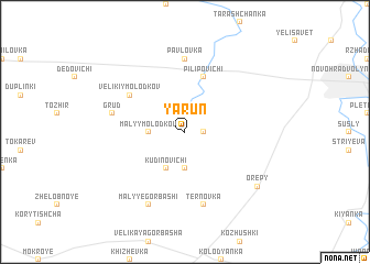 map of Yarunʼ