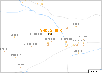 map of Yāru Shahr