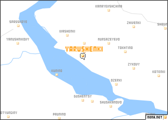 map of Yarushenki