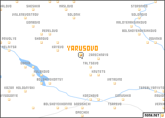 map of Yarusovo