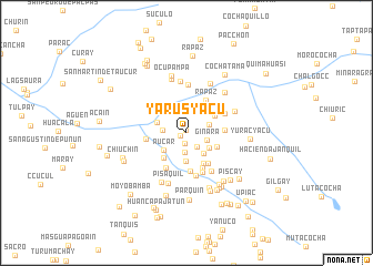 map of Yarusyacu