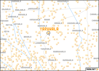 map of Yāruwāla