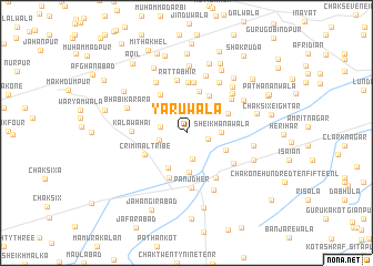 map of Yāruwāla