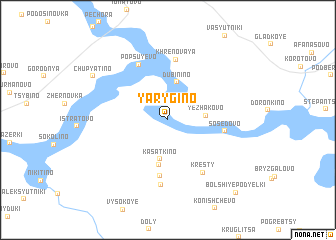 map of Yarygino