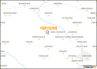 map of Yarygino