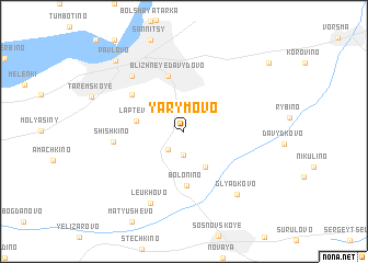 map of Yarymovo