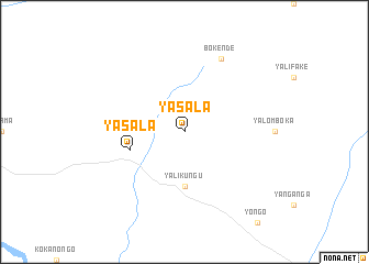 map of Yasala