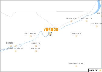 map of Yasapa