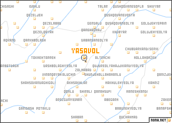 map of Yasāvol