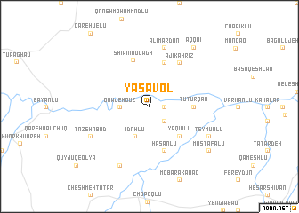 map of Yasāvol