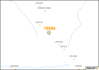 map of Yasaw