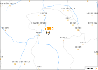 map of Yasa