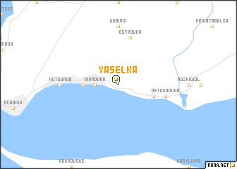 map of Yaselka