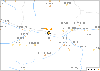 map of Yāsel