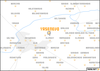 map of Yasenevo