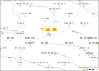 map of Yasenov