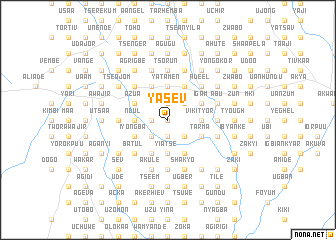 map of Yasev