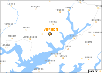 map of Yashan