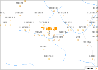 map of Yashbum