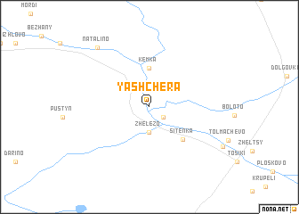 map of Yashchera