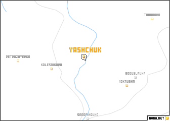 map of Yashchuk