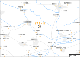 map of Yashik