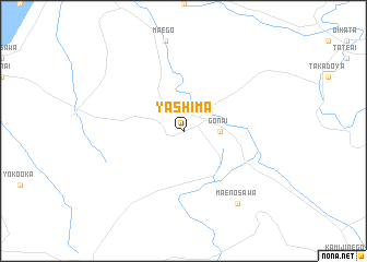 map of Yashima