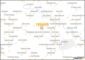 map of Yashino