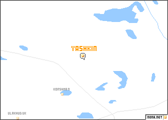 map of Yashkin