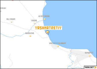 map of Yashma Tretiy