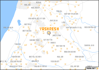 map of Yashresh