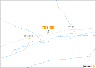 map of Yasina