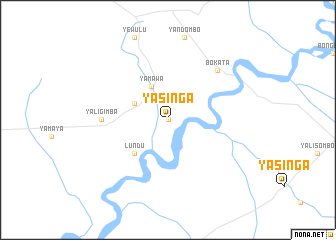 map of Yasinga