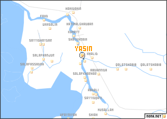 map of Yāsīn