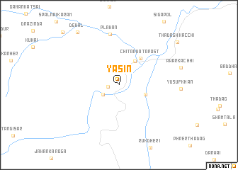 map of Yāsīn