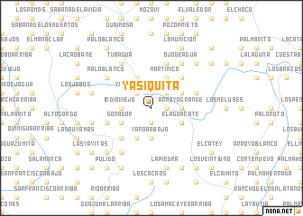 map of Yasiquita