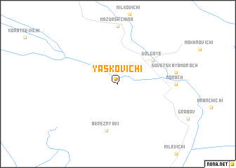 map of Yasʼkovichi