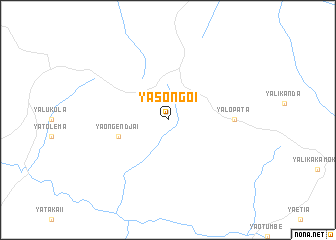 map of Yasongo I