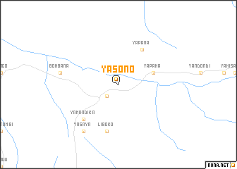 map of Yasono