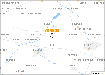 map of Yasopilʼ